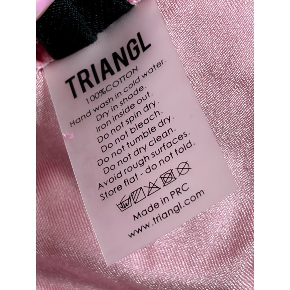 NWT Triangl Kaya Alina Strapless Bandeau Bikini Top (Pink) - Medium - Picture 6 of 8